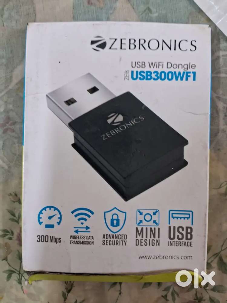 Zebronics USB300WF1 WiFi Dongle Mini Adapter
