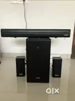 Premium Home Theater Soundbar – Deep Bass, Sleek Design!