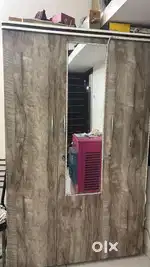 Almirah 3door , double bed ,cooler