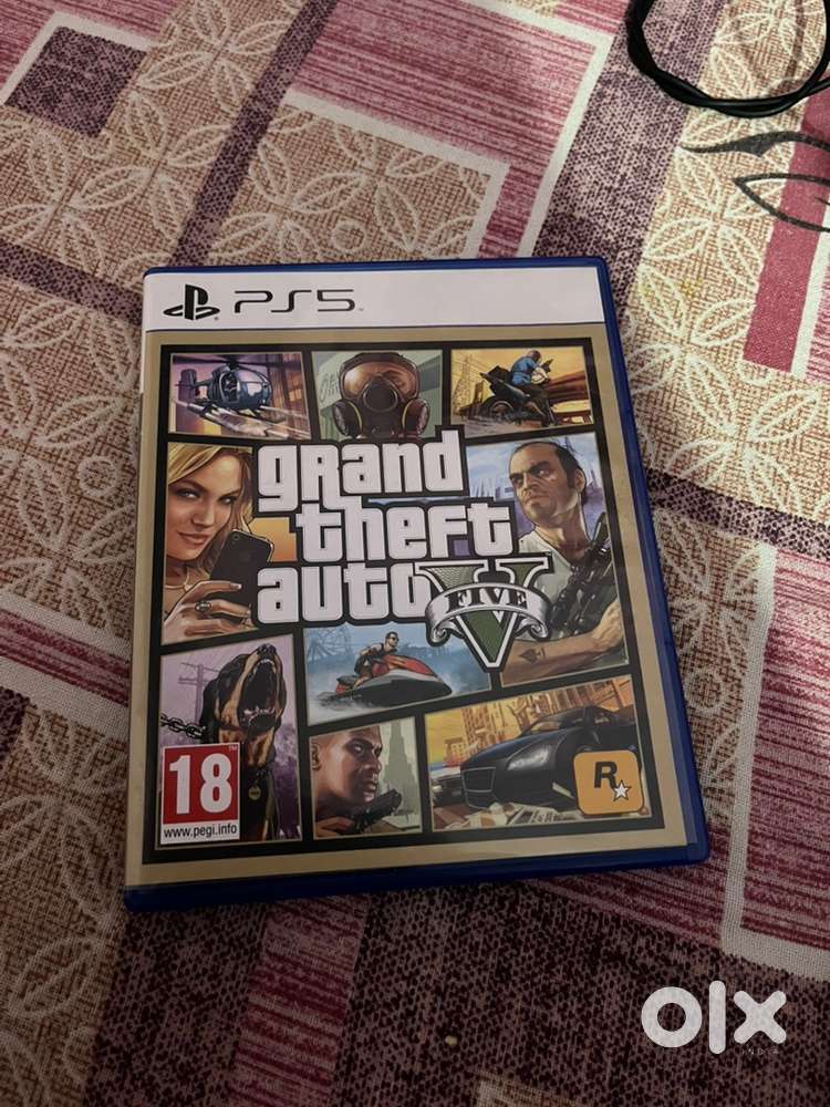 GTA 5 Disc for Play Station 5