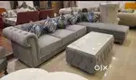 Lounger Chesterfield sofa set available in Starf Furniture