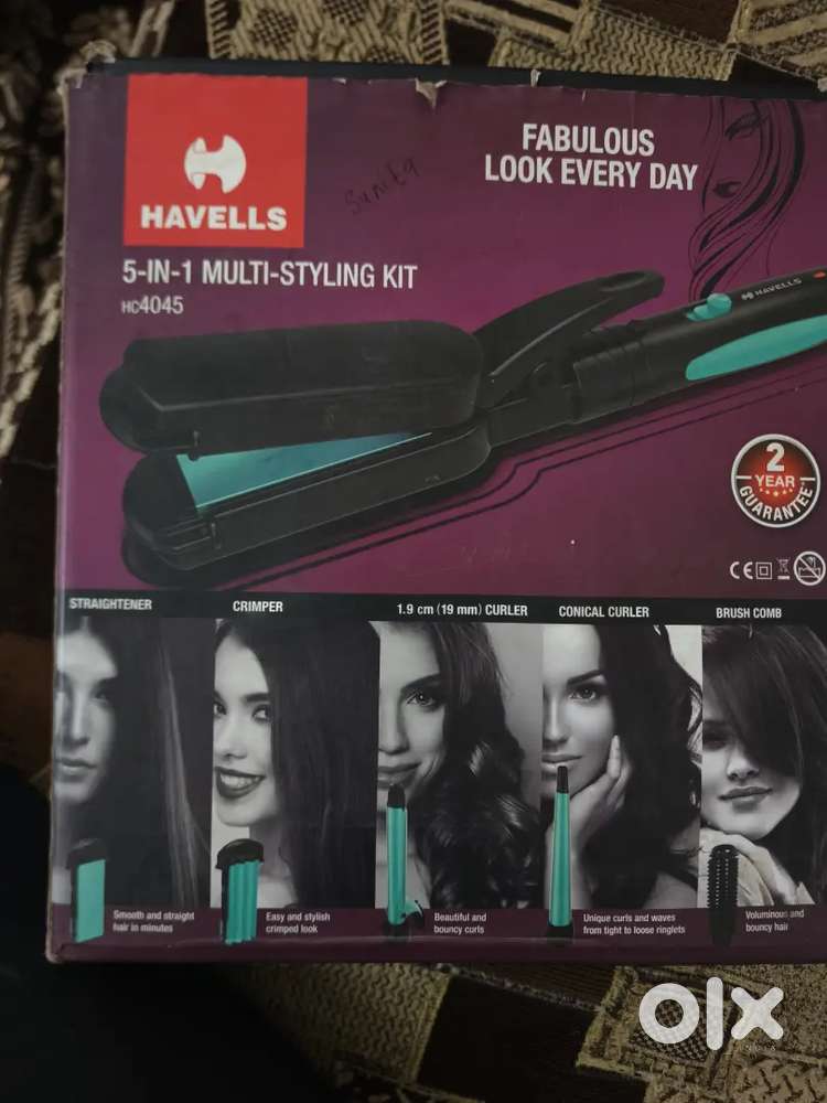 Hair straightener