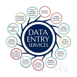 Home based job data entry typing
