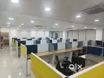 50 seaters 3 cabins 1 conference plag n play office rent in madhapur