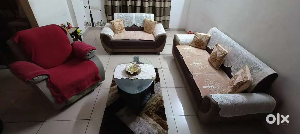 Recliner and 2 Sofa (3 seater & 2 seater)