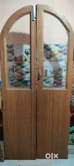 Wood and glass combination