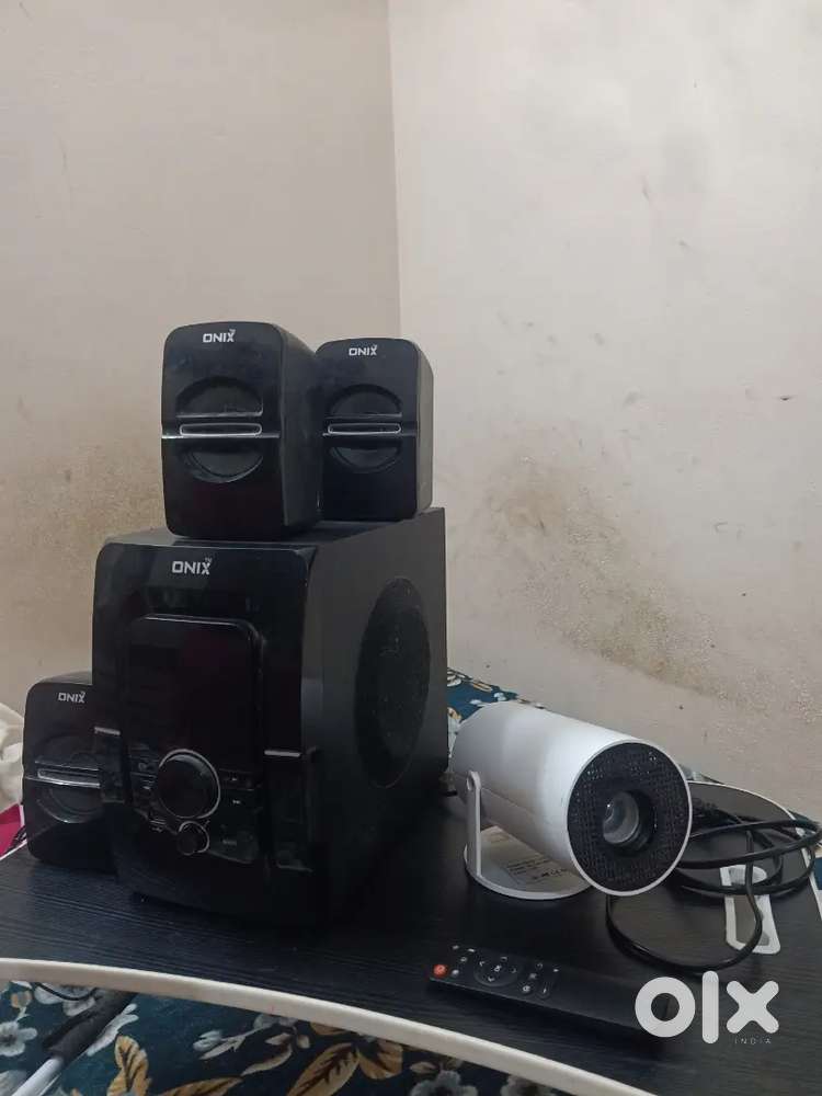 Projector( HY300) and hometheater (ONIX)