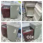 I'd67 combo offer single single door fridge &  washing machine