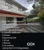 Kizhkkambalam churakkod 4 bhk independent house for rent family only