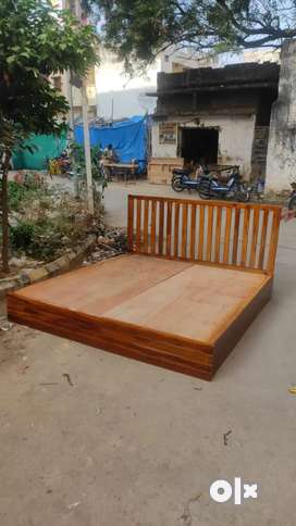Teak wood cot for sale