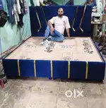 A doubles bed 6 by 6