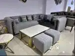 Friday offer price buy new sofa 8500, L size sofa 13990/-EMI on bank