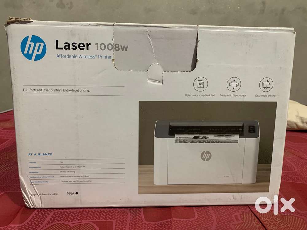 Brand new hp laser 1008w printer with original bill and 2 years warran