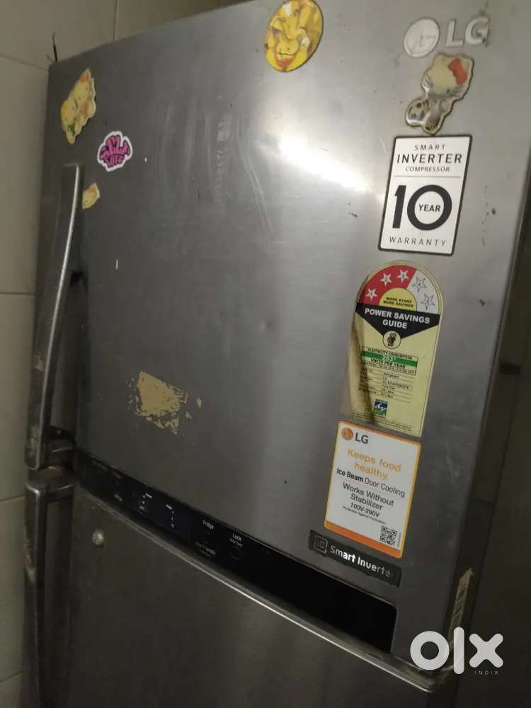 Double door LG fridge 10 year warranty