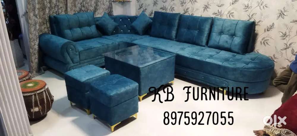 CORNER SOFA SET L SHAPE