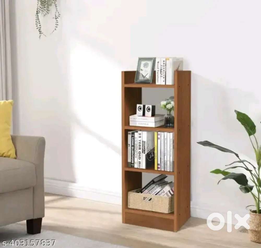 New Wood open door shelf multipoupose home storage