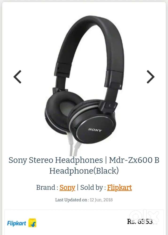 Sony ZX600B wired with mike,sale or exchange