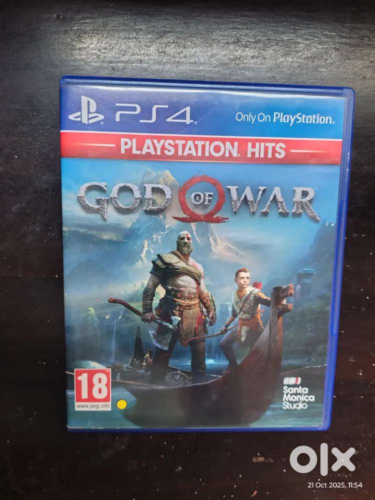 GOD PF WAR PS4 disc