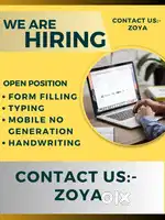form filling & mobile number generation (work from home)