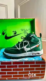 Nike X Off White Air Force 1 pine green