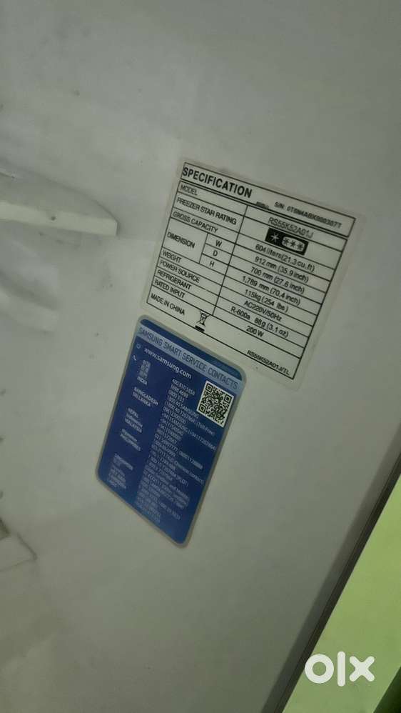 Samsung Double door Twin cooler