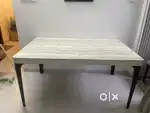 Dining table with marble top - only table no chairs