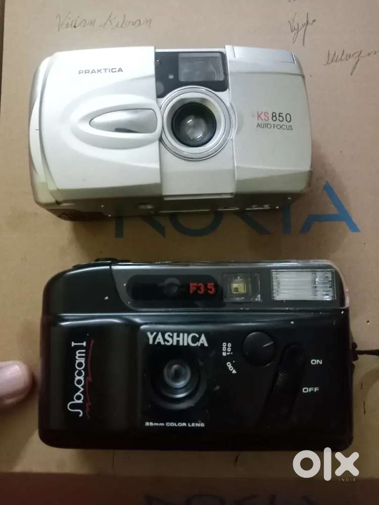 Praktica and Yasica Camera