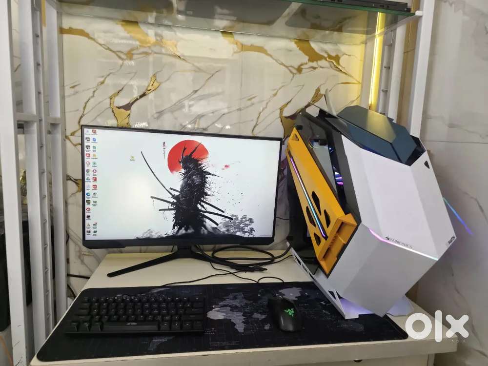 7800X3D RTX 4070 High-End Gaming PC DDR5 32GB under warranty