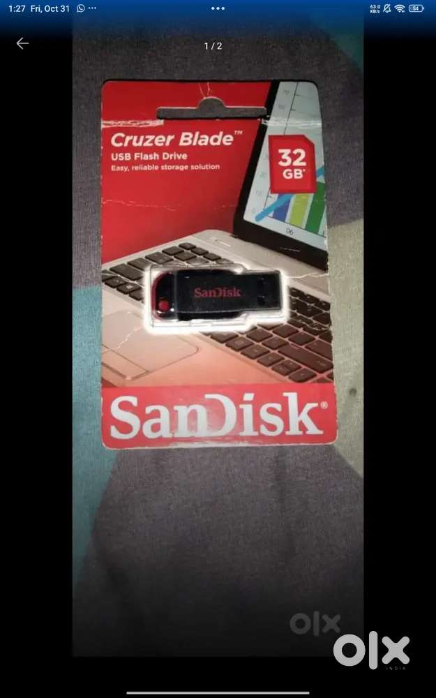 SANDISK 32 GB PENDRIVE FULL NEW