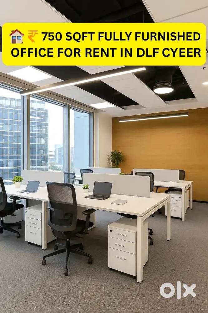 1150sqft, fully furnished office for rent in DLF cyber city,Infocity.