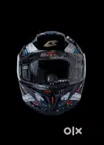 Bilmola Rapid RS Treasure Gloss Black Turquoise Helmet