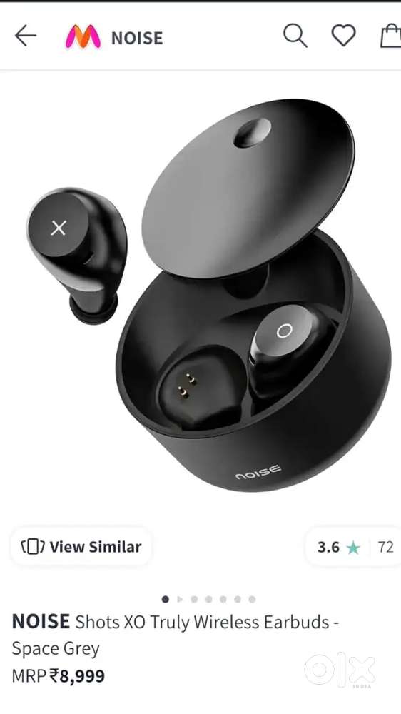 Noise ear buds less use and perfect condition