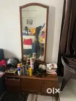 Wooden antique dressing table