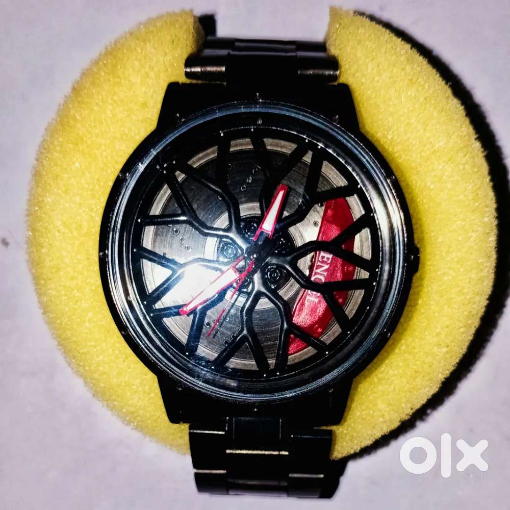 Smart watch spinning wheel