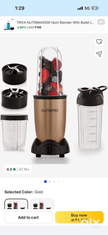 Jucier mixer 500 watt