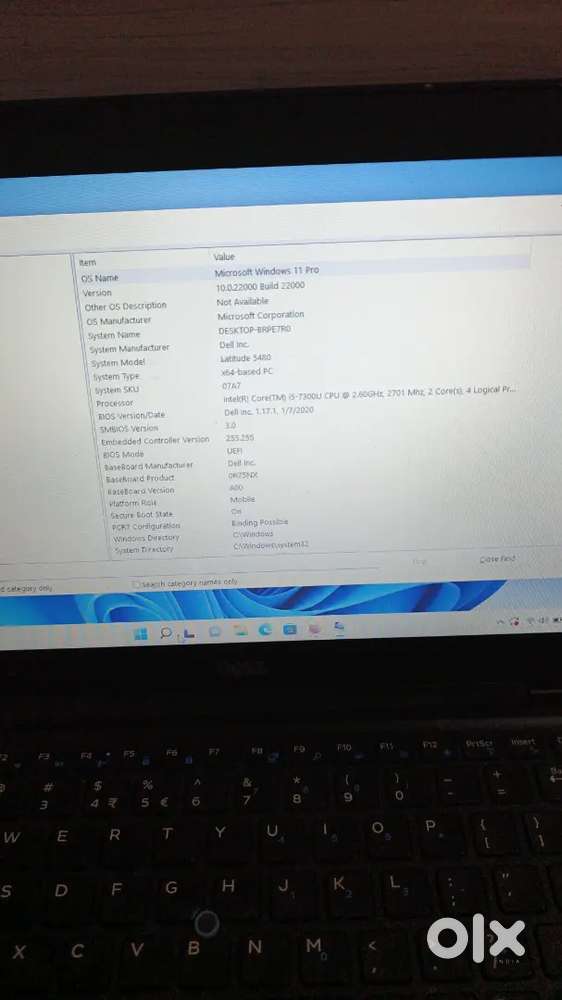 Sell dell i5 7th generation laptop