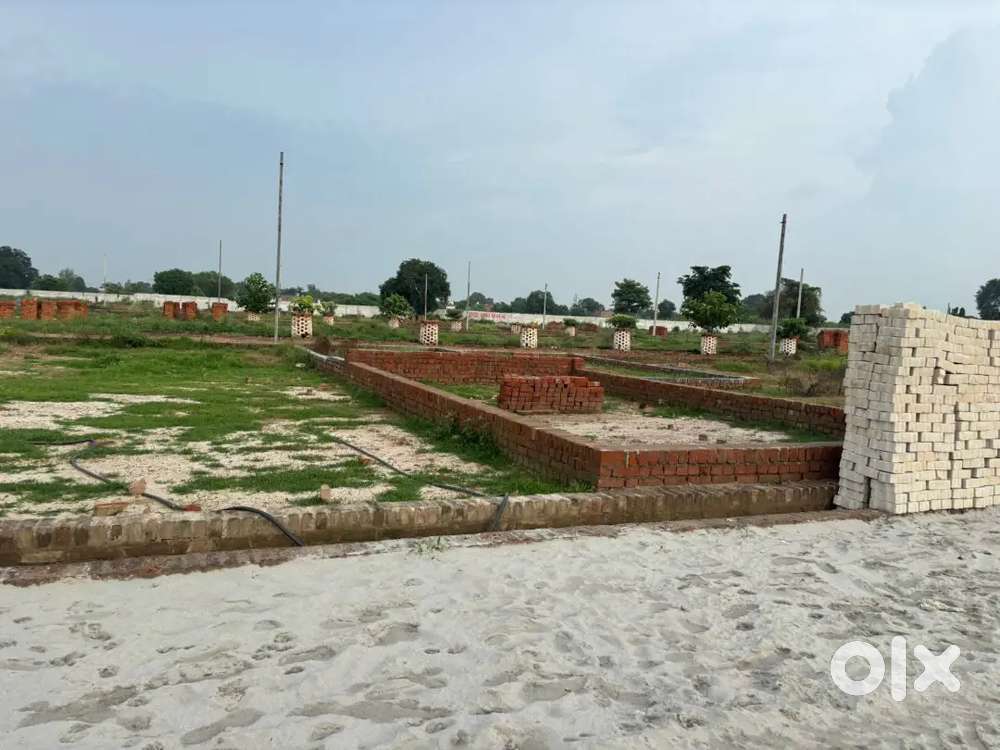 लखनऊ मे प्लाट ले outer रिंग road से लगी तुरंत कब्जा बैंक लोन  LDA NOC