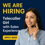 Hiring sales telecalling female