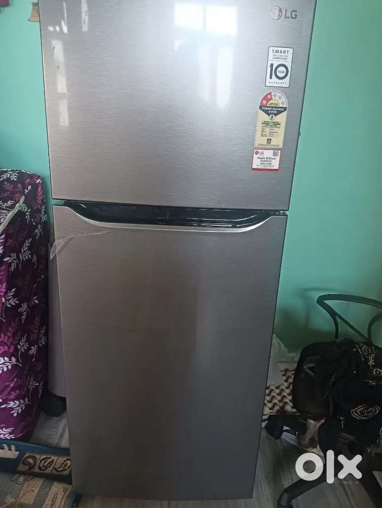 New LG double door refrigerator