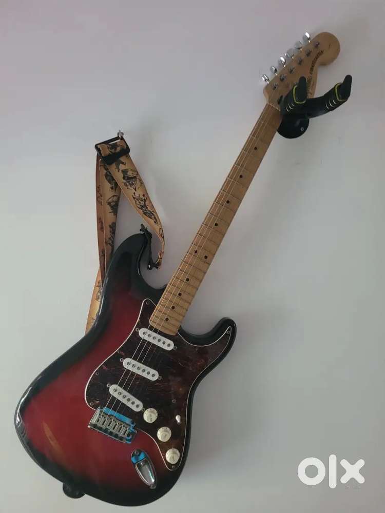 Fender Stratocaster with Laney Linebacker Amp