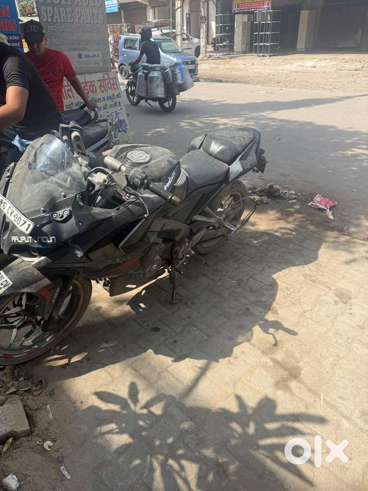 The bike needs engine repair, the crank is broken
