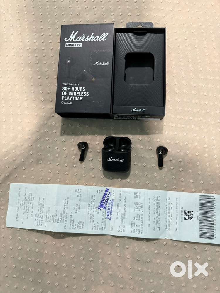 MARSHALL BUDS PRO MINAR 4 BLACK