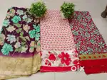New Daily wear sarees with out blouse each one