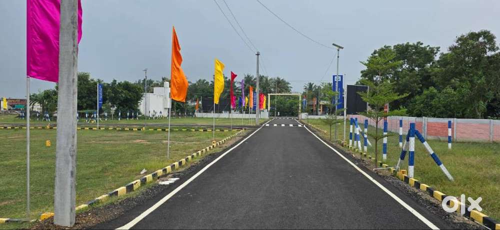 On Road Approved Plots And Villa For Sale @ Madurantagm