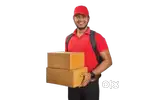 Parcel delivery boy