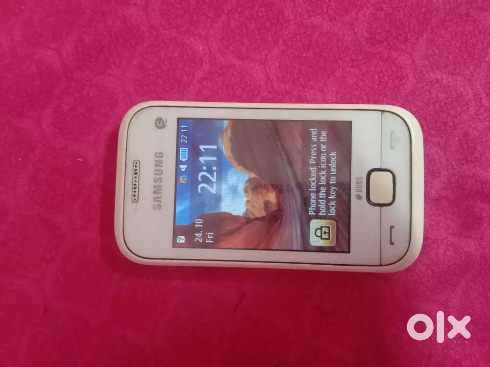 Samsung 2g touch phone with 2 sim slot