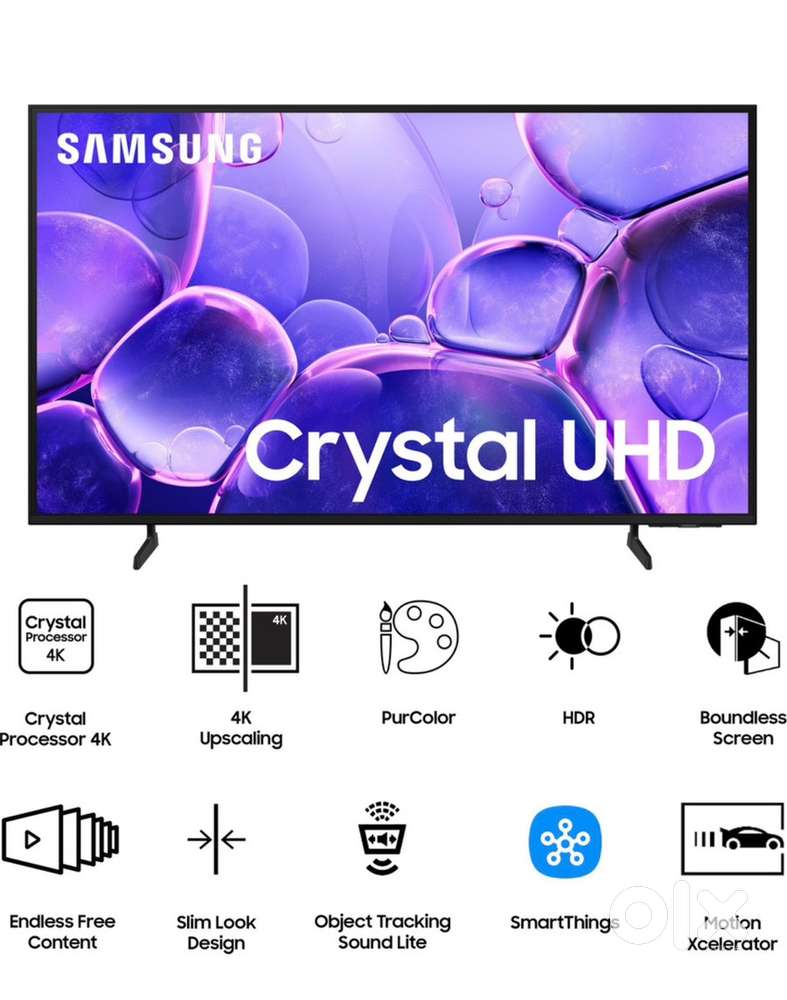 Samsung Crystal 4K Vista 108 cm (43 inch) Ultra HD (4K) LED
