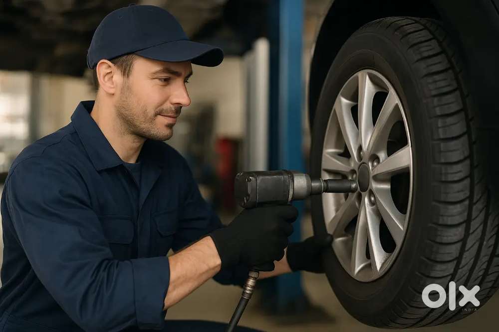 REQUIRED TYRE FITTER ( FRESHER CAN APPLY )