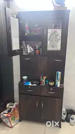 Study table-cum-almirah