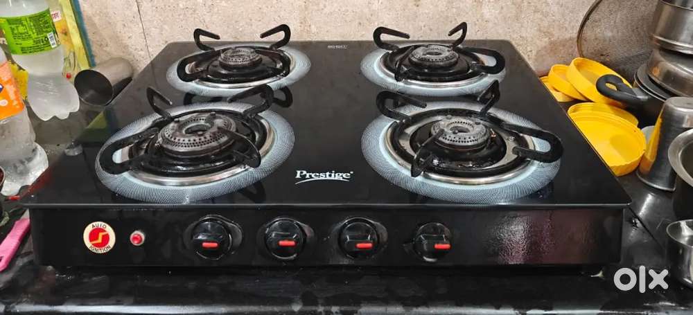 Prestige Royale Plus GT 04 Toughened glass Gas stove